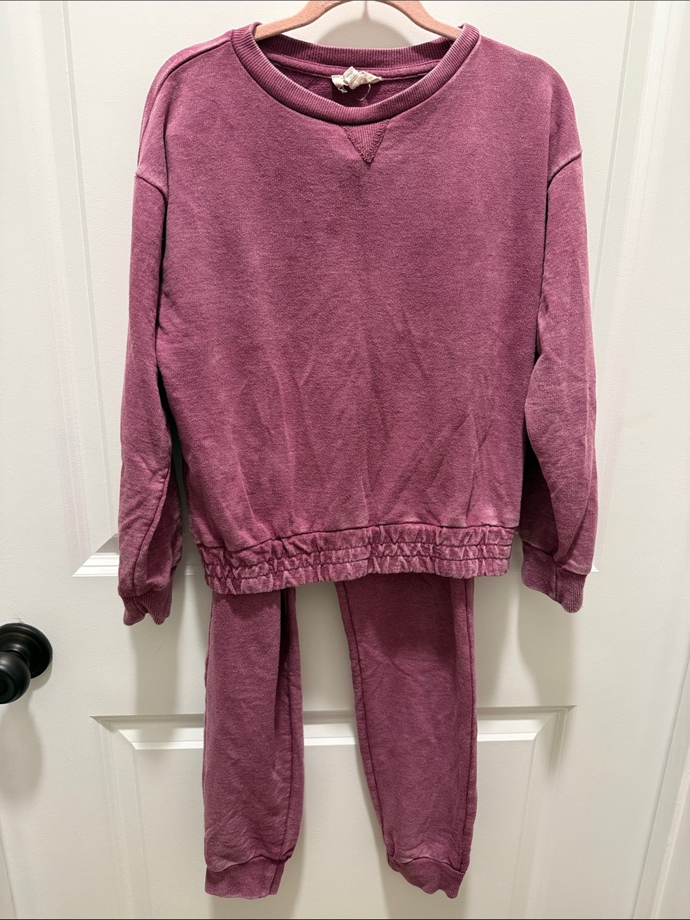 Jessica Simpson Kids Two-Piece Jogger Set - Mauve/Purple